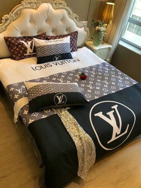 louis vuitton tapestry for bedroom